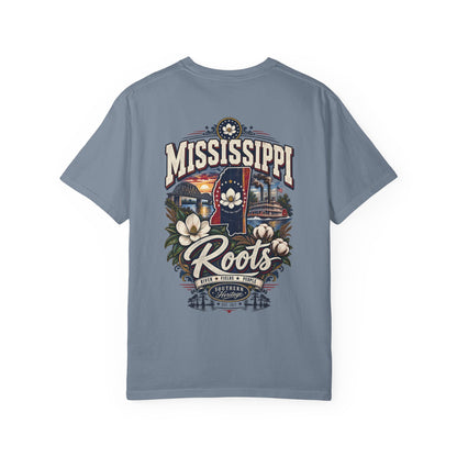 Mississippi Roots Unisex Comfort Color 1717 Streetwear Graphic Tee