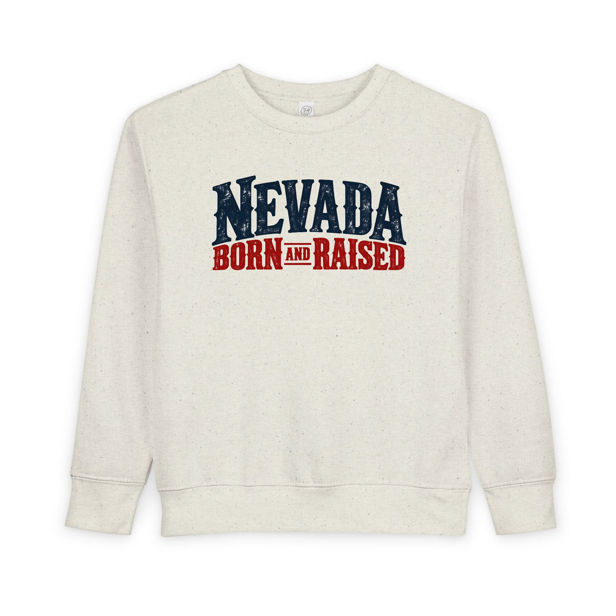 Nevada Born and Raised Classic Ranchwear Unisex Toddler Sweatshirt