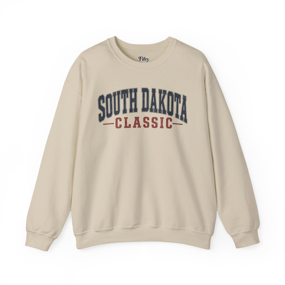 South Dakota Classic Unisex Crewneck Sweatshirt State Name Graphic