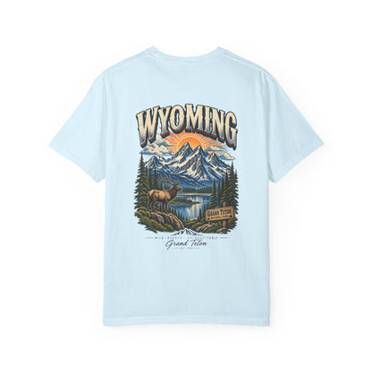 Grand Teton Wyoming Unisex Comfort Color 1717 Streetwear Graphic Tee