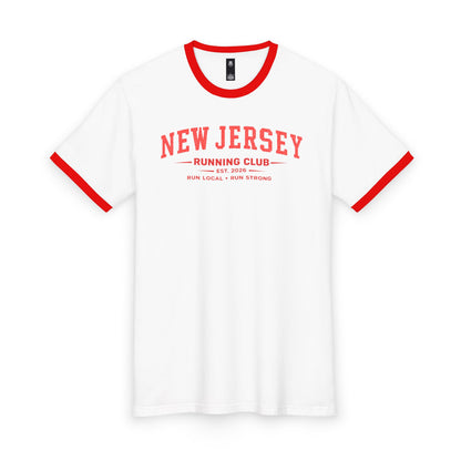 New Jersey Running Club 2026 All State Men's Staple Ringer Tee