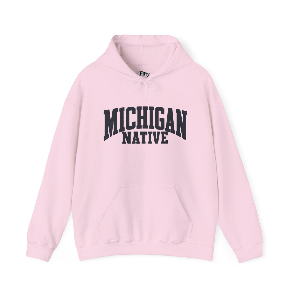 Michigan Native Unisex Hoodie State Name Graphic