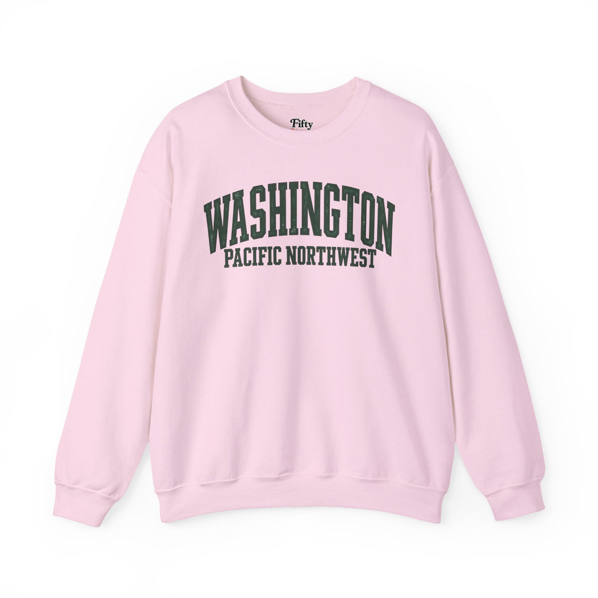 Washington Pacific Northwest Unisex Crewneck Sweatshirt State Name Graphic