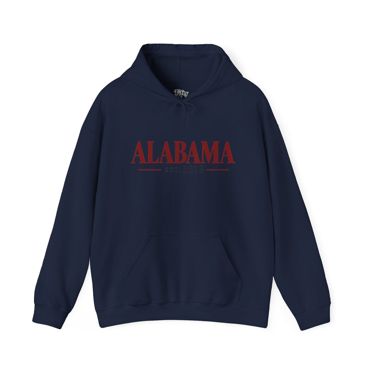 Alabama Est 1819 Unisex Hoodie State Name Graphic