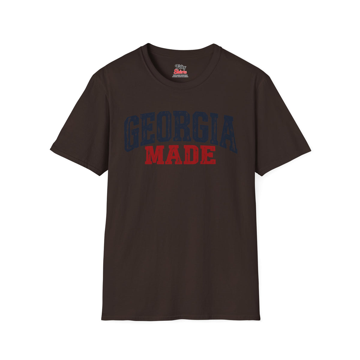 Georgia Made Unisex Softstyle T Shirt State Name Graphic Tee