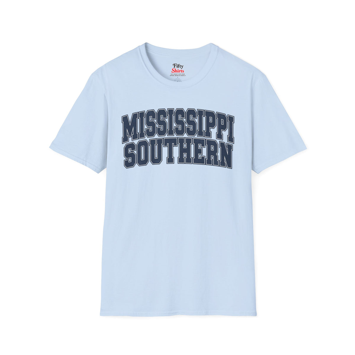 Mississippi Southern Unisex Softstyle T Shirt State Name Graphic Tee