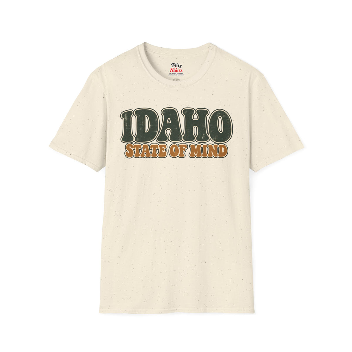 Idaho State of Mind Unisex Softstyle T Shirt State Name Graphic Tee