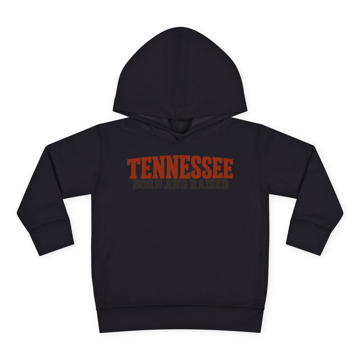 Tennessee Born and Raised Vintage Country Style Unisex Toddler Pullover Fleece Hoodie