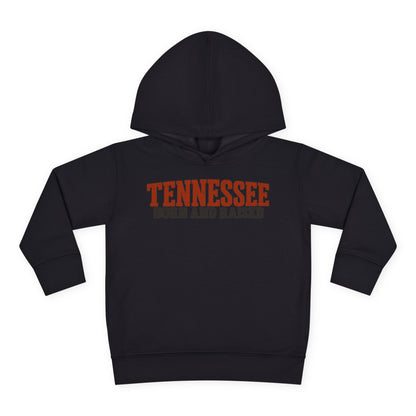 Tennessee Born and Raised Vintage Country Style Unisex Toddler Pullover Fleece Hoodie