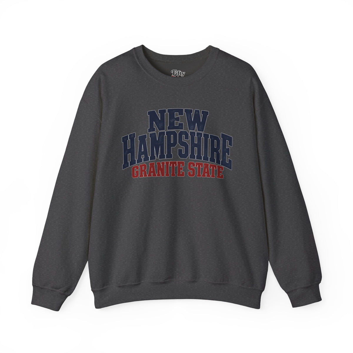 New Hampshire Granite State Unisex Crewneck Sweatshirt State Name Graphic