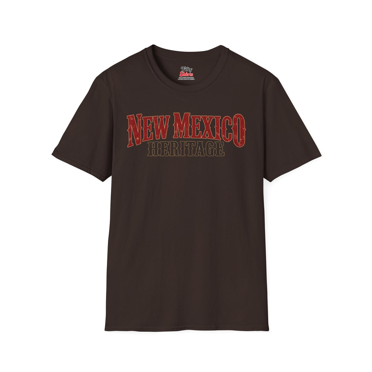 New Mexico Heritage Unisex Softstyle T Shirt State Name Graphic Tee