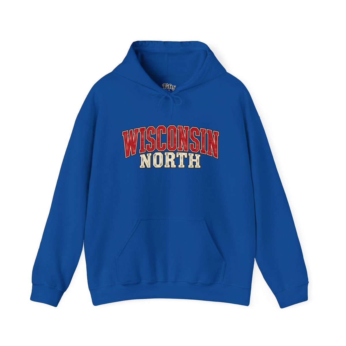 Wisconsin North Unisex Hoodie State Name Graphic