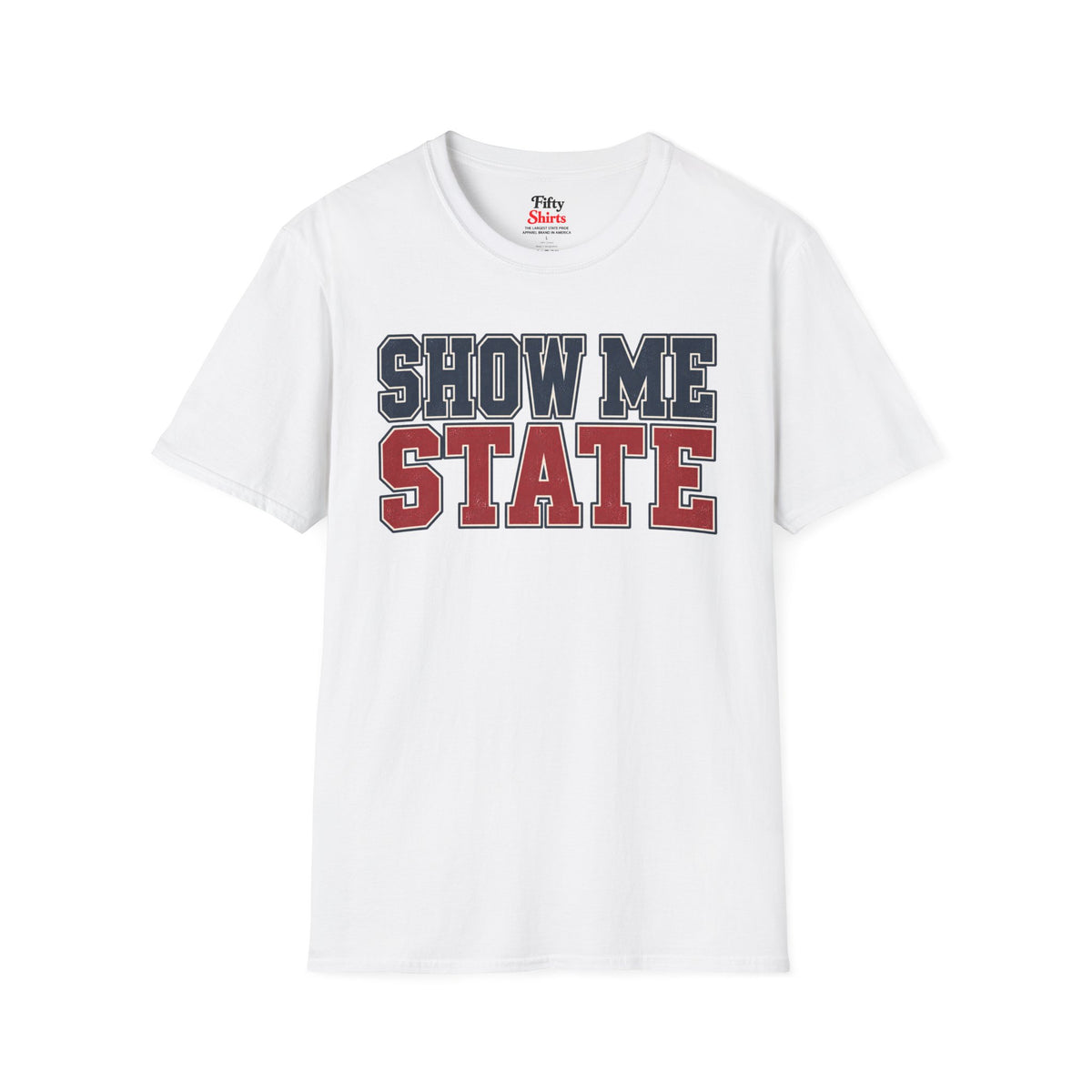 Missouri Show Me State Unisex Softstyle T Shirt State Name Graphic Tee