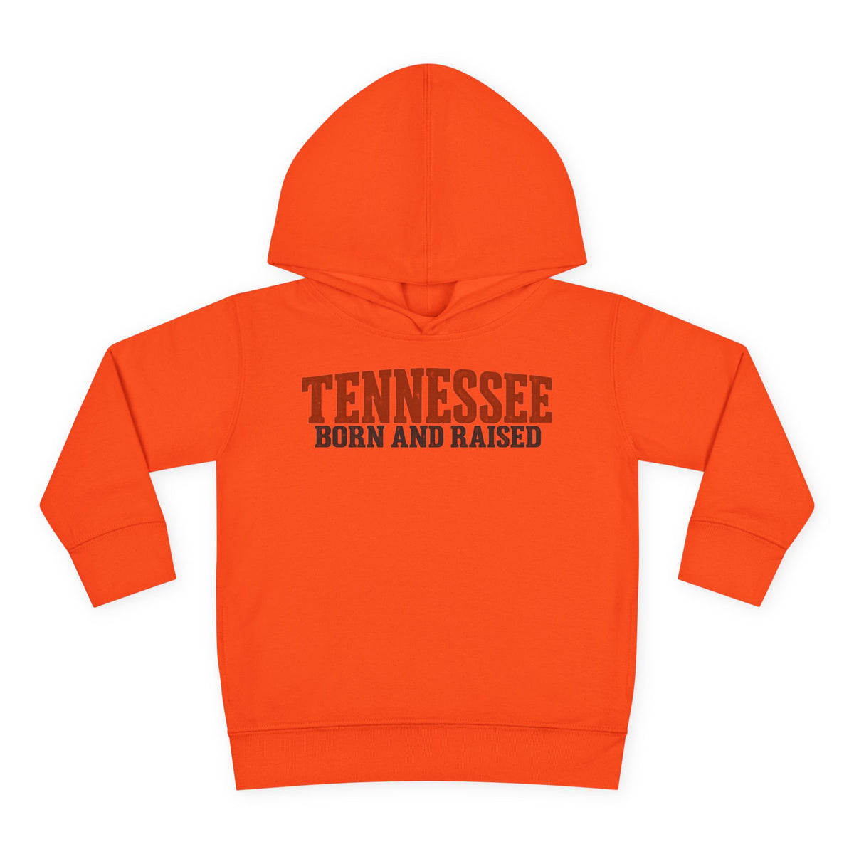 Tennessee Born and Raised Vintage Country Style Unisex Toddler Pullover Fleece Hoodie