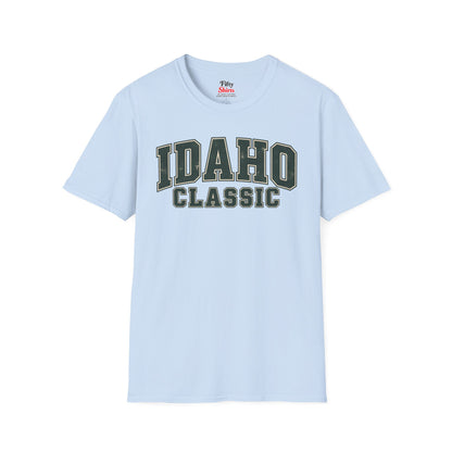 Idaho Classic Unisex Softstyle T Shirt State Name Graphic Tee