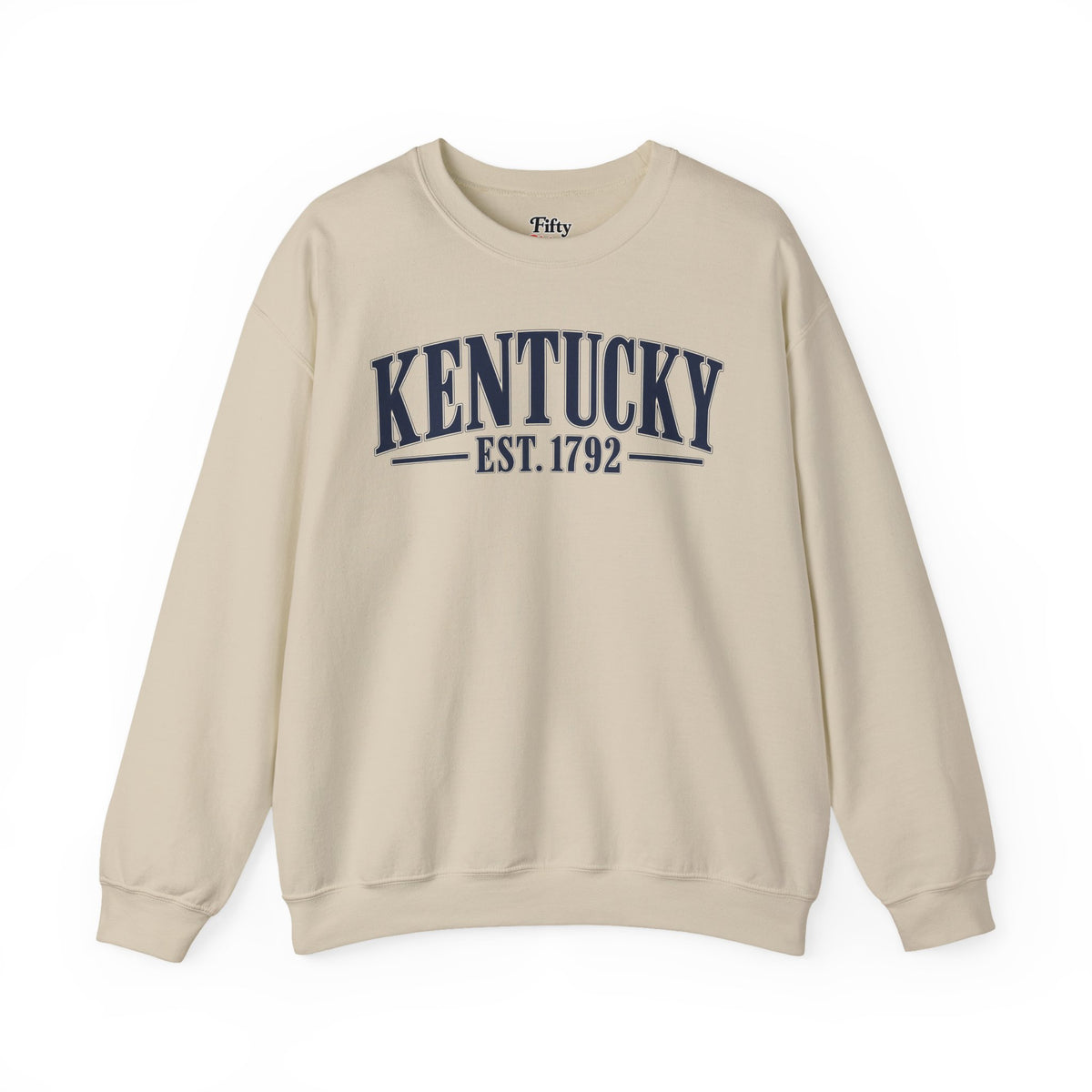 Kentucky Est 1792 Unisex Crewneck Sweatshirt State Name Graphic