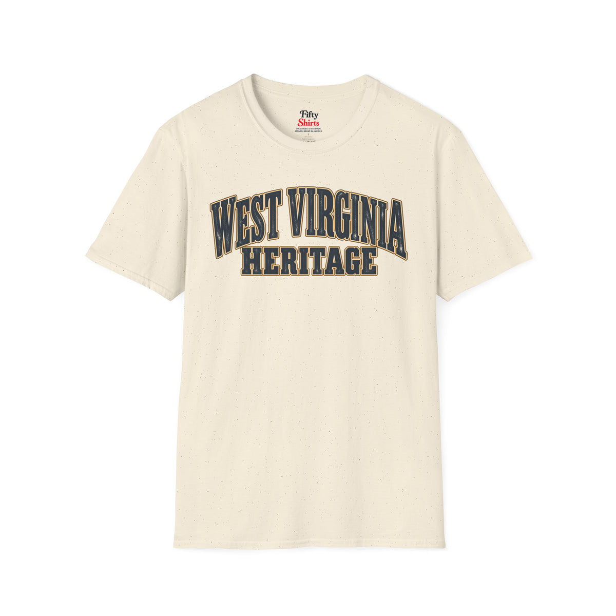 West Virginia Heritage Unisex Softstyle T Shirt State Name Graphic Tee