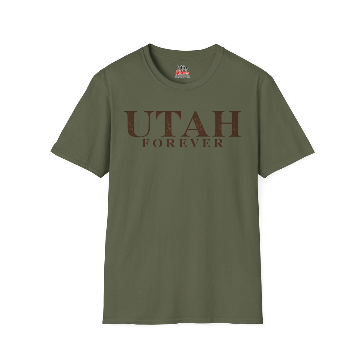 Utah Forever Unisex Softstyle T Shirt State Name Graphic Tee