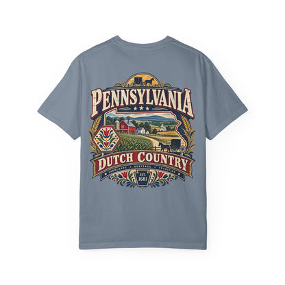 Pennsylvania Dutch Country Unisex Comfort Color 1717 Streetwear Graphic Tee