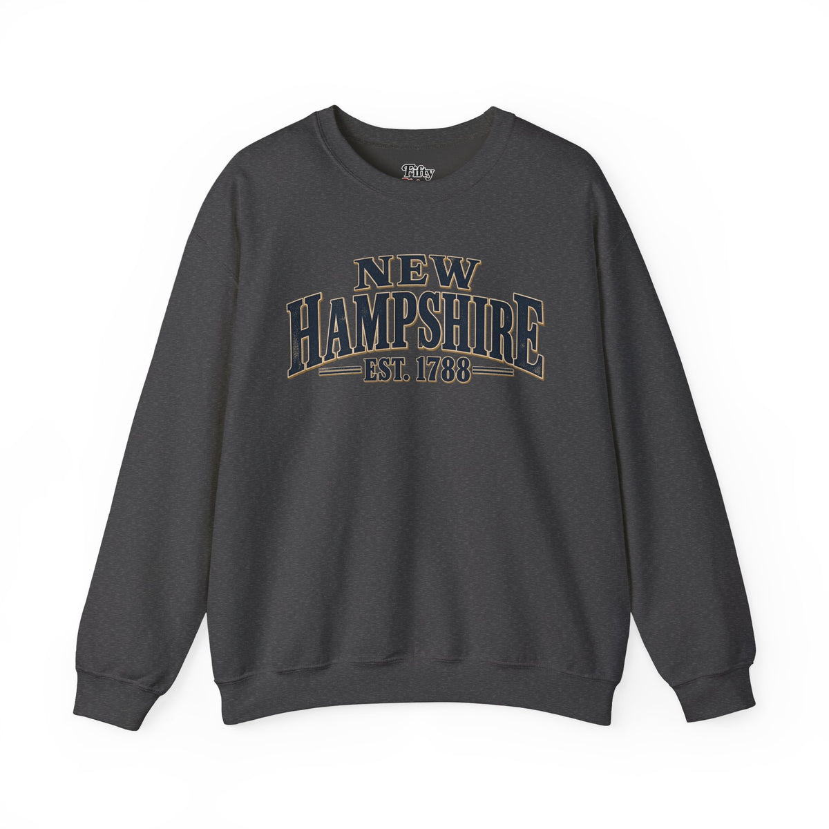 New Hampshire Est 1788 Unisex Crewneck Sweatshirt State Name Graphic