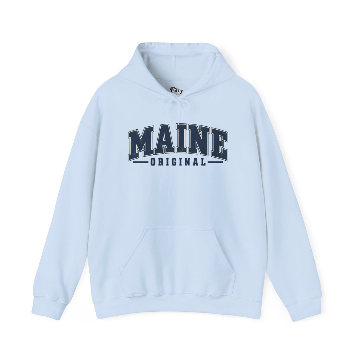 Maine Original Unisex Hoodie State Name Graphic