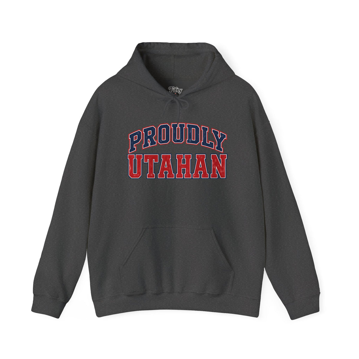 Proudly Utahan Utah Unisex Hoodie State Name Graphic
