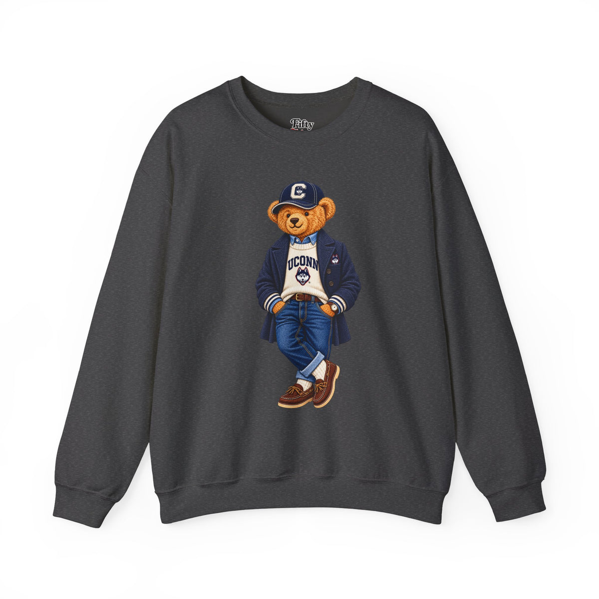 Connecticut- Game Day Teddy Bear Sweatshirt