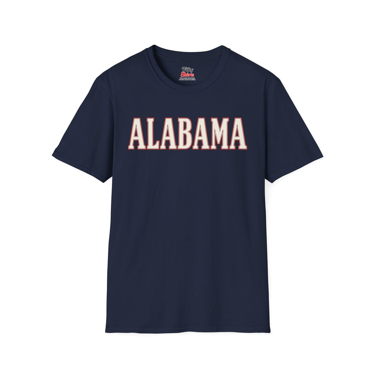 Alabama Unisex Softstyle T Shirt State Name Graphic Tee