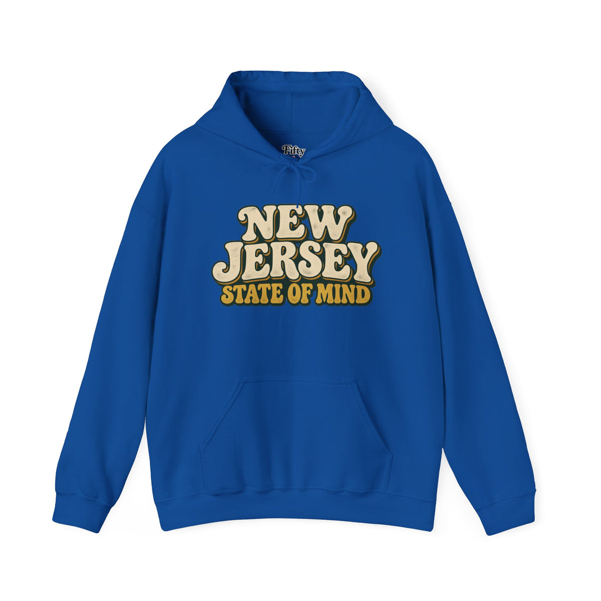 New Jersey State of Mind Unisex Hoodie State Name Graphic