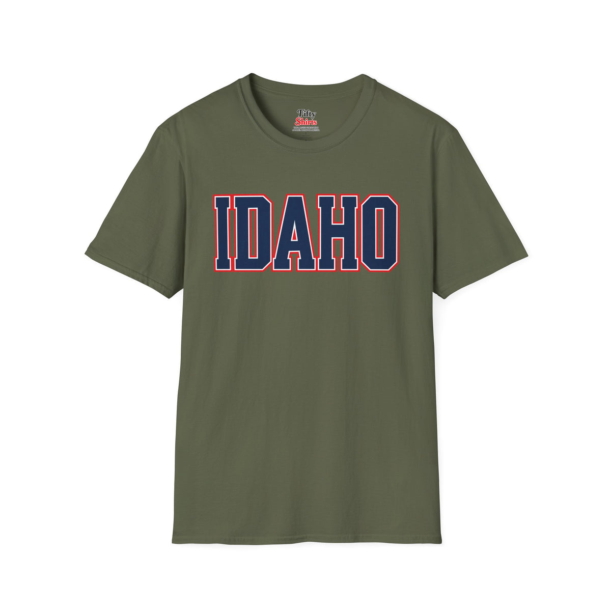 Idaho Unisex Softstyle T Shirt State Name Graphic Tee