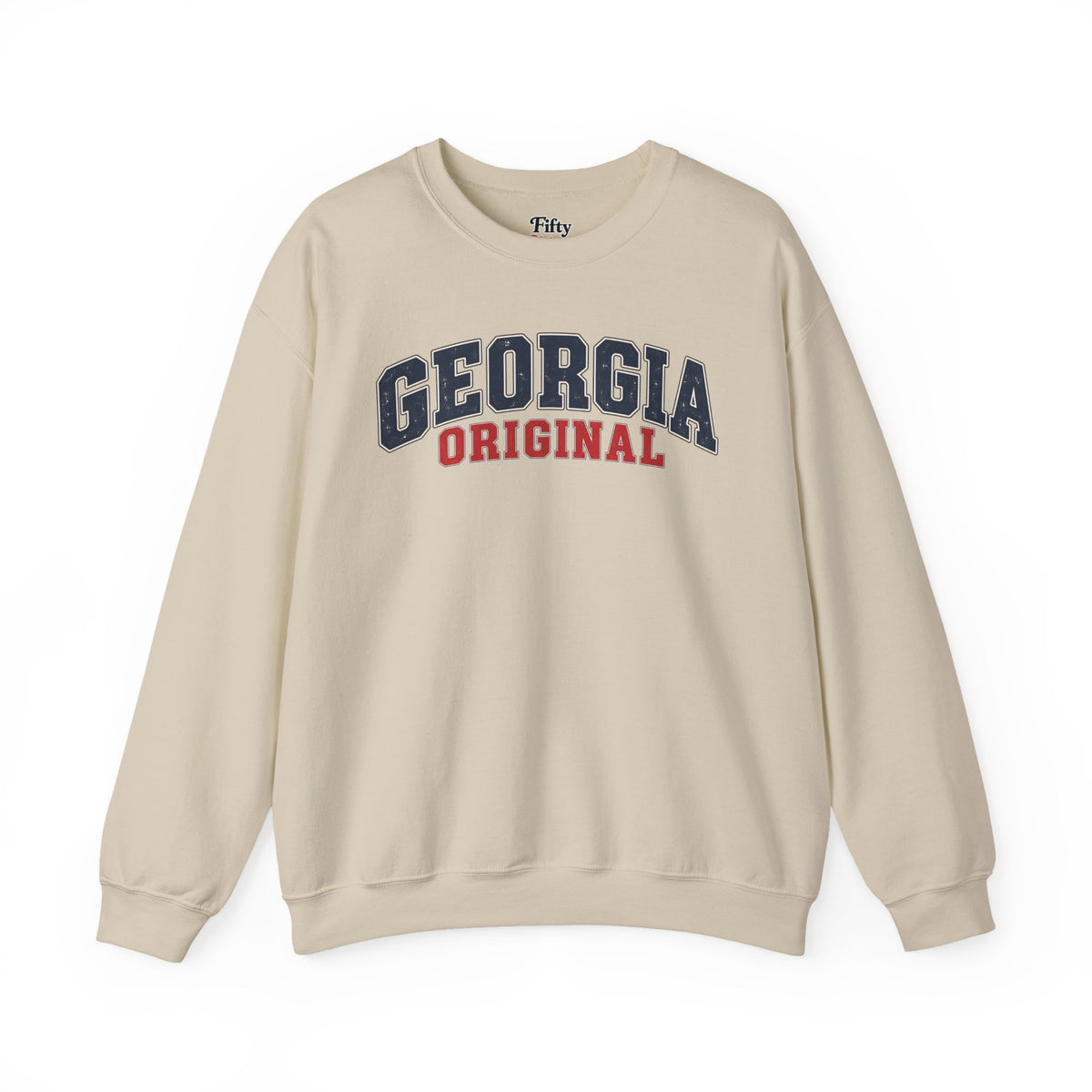 Georgia Original Unisex Crewneck Sweatshirt State Name Graphic