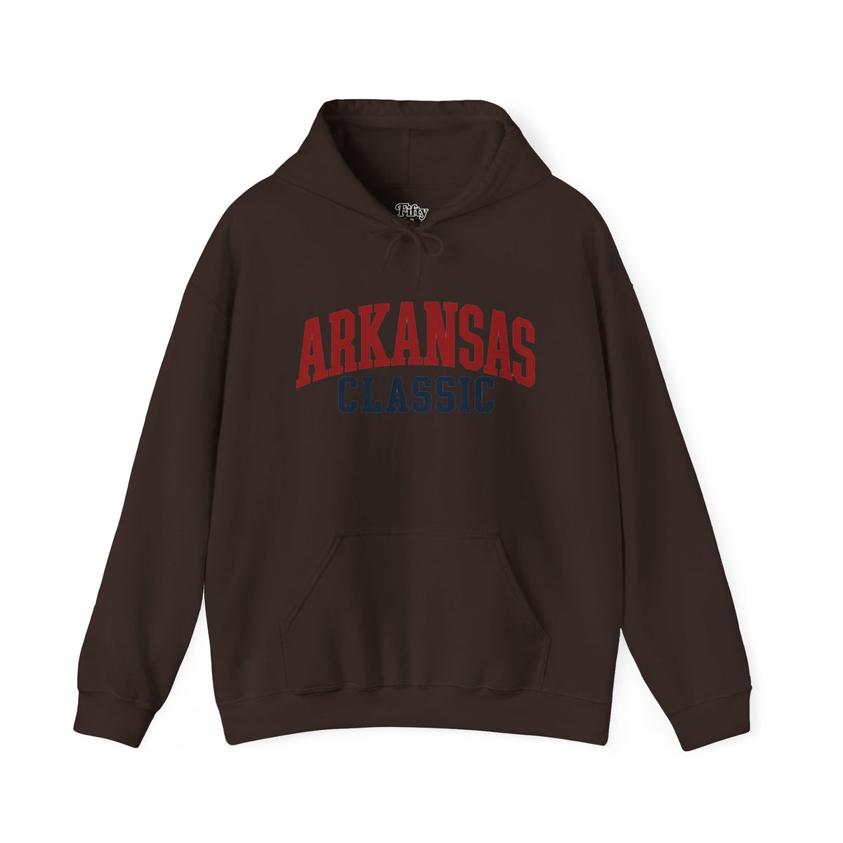 Arkansas Classic Unisex Hoodie State Name Graphic