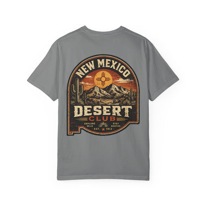 New Mexico Desert Club Unisex Comfort Color 1717 Streetwear Graphic Tee