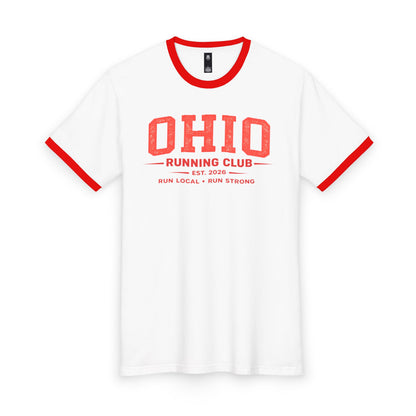 Ohio Running Club 2026 All State Men's Staple Ringer Tee