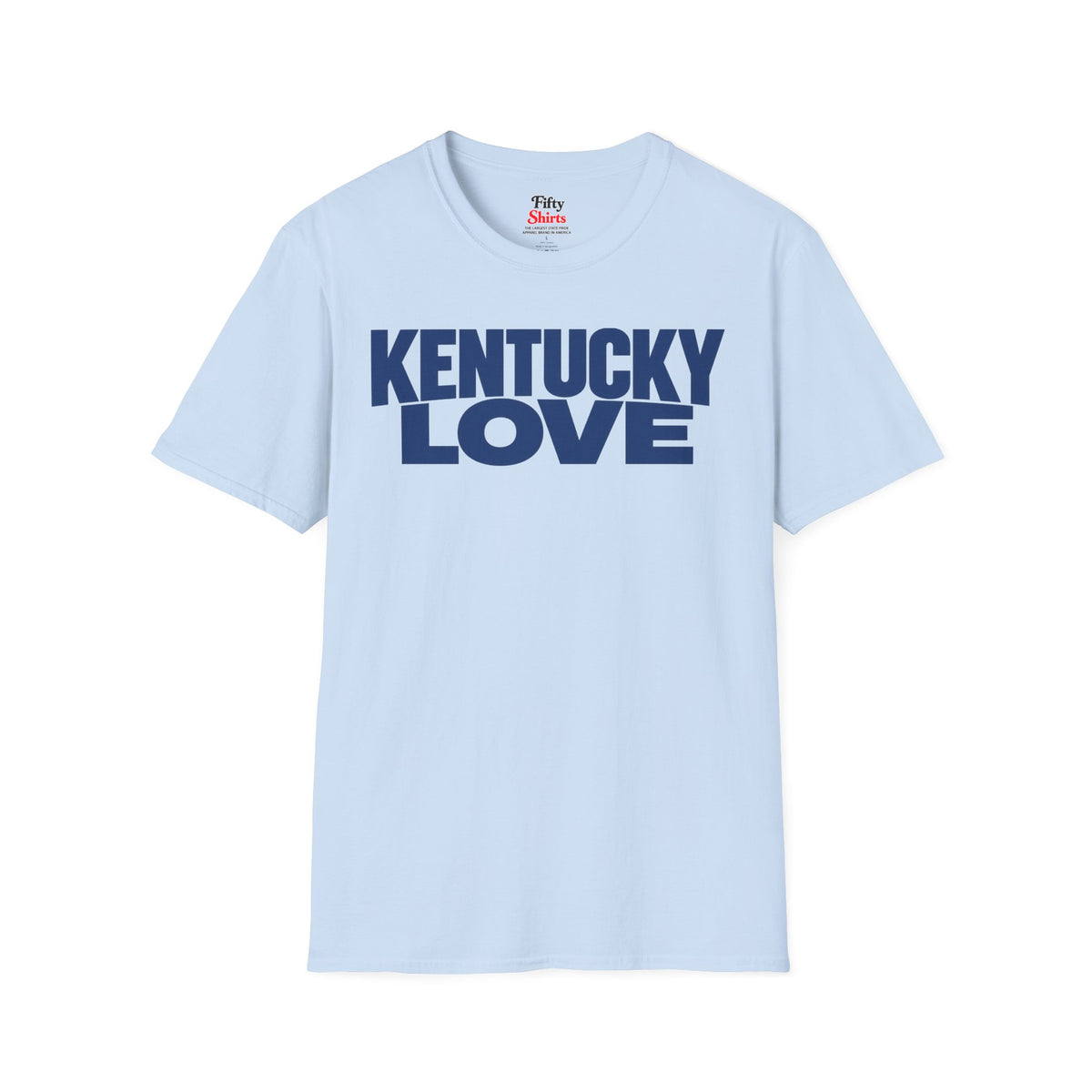 Kentucky Love Unisex Softstyle T Shirt State Name Graphic Tee