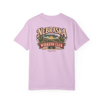 Nebraska Weekend Club Unisex Comfort Color 1717 Streetwear Graphic Tee