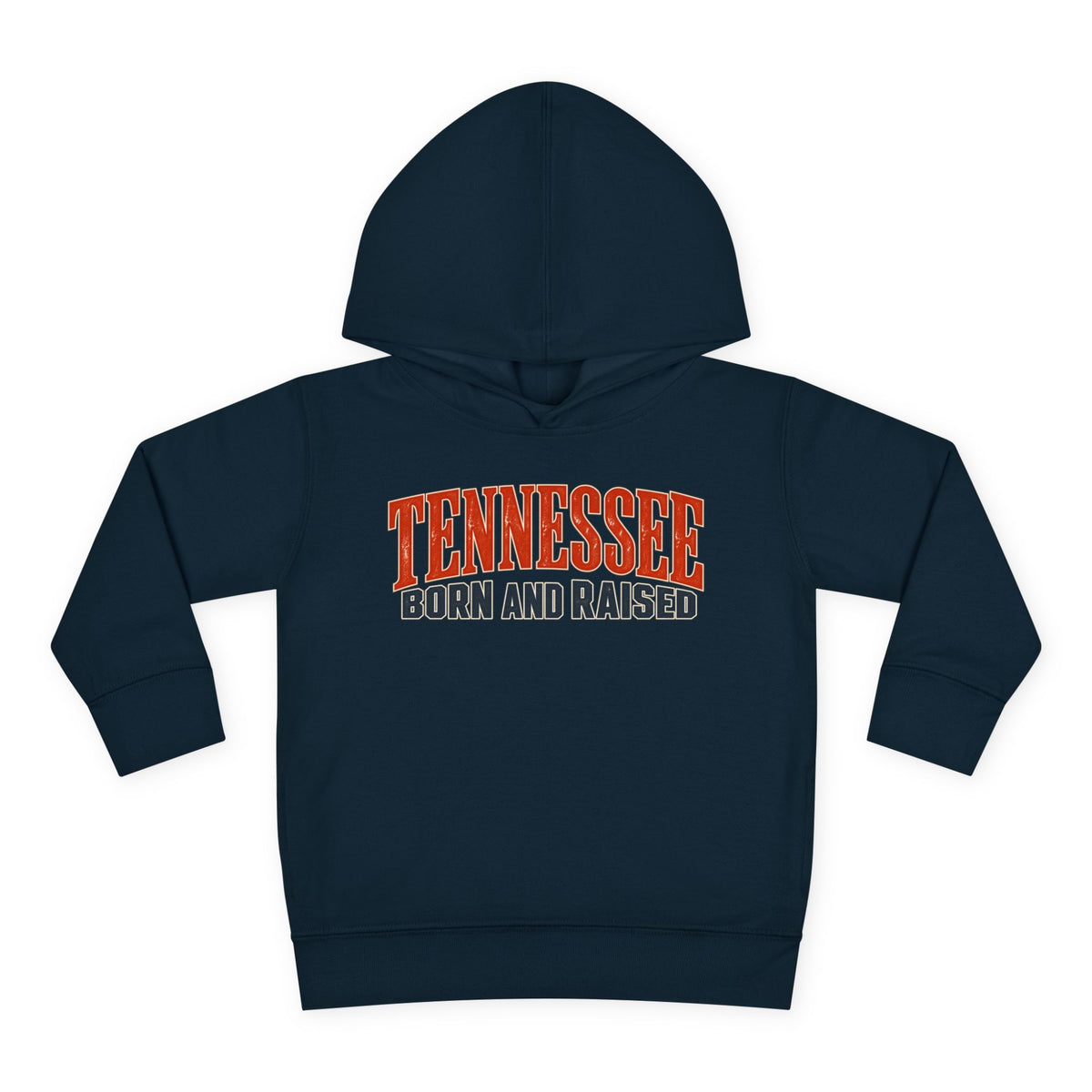 Tennessee Born and Raised Premium Southern Heritage Unisex Toddler Pullover Fleece Hoodie
