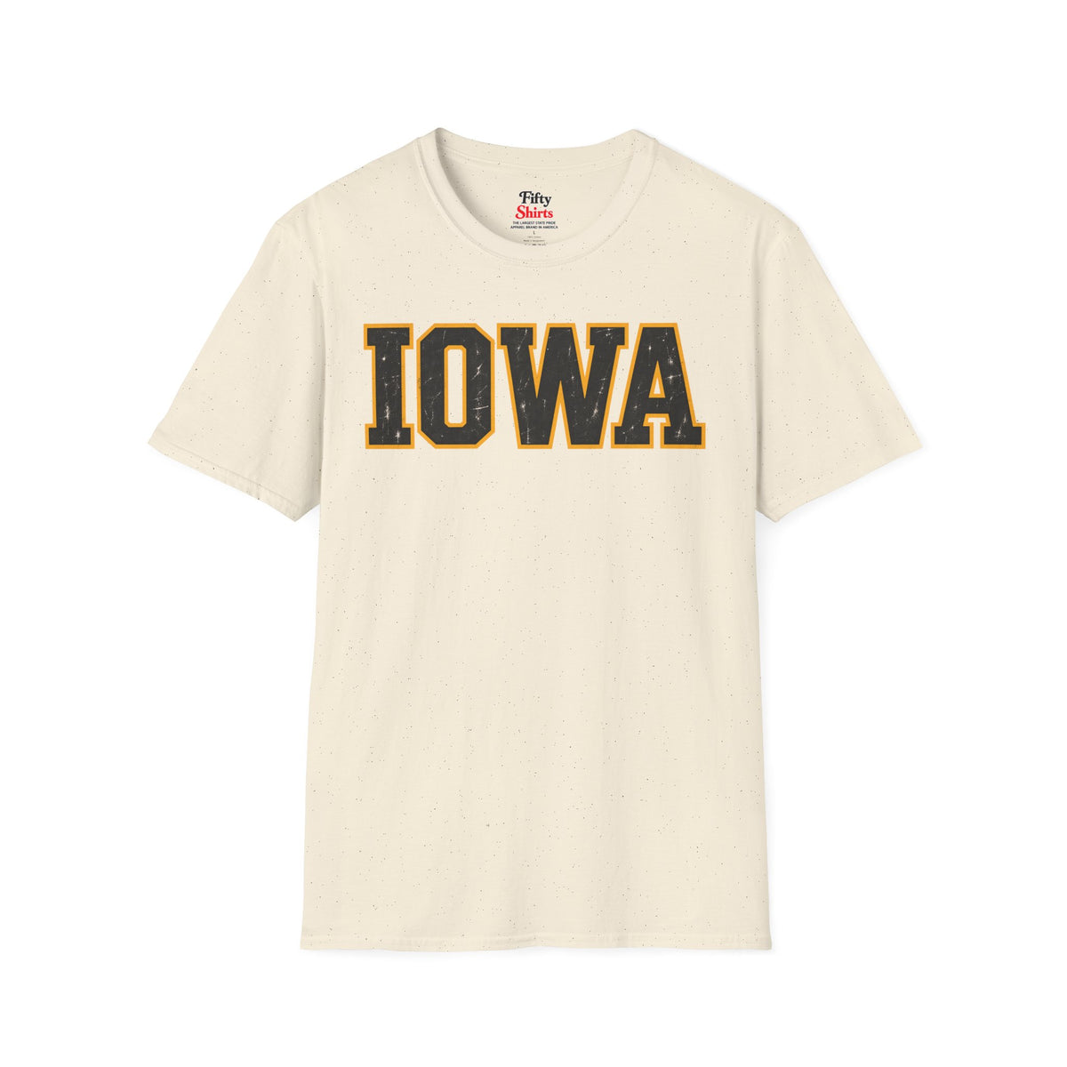 Iowa Unisex Softstyle T Shirt State Name Graphic Tee