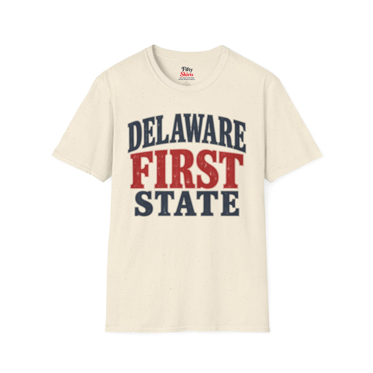 Delaware First State Unisex Softstyle T Shirt State Name Graphic Tee
