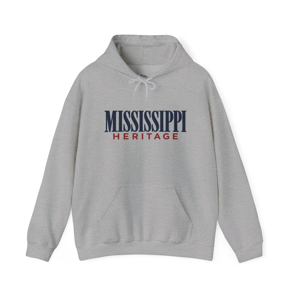 Mississippi Heritage Unisex Hoodie State Name Graphic