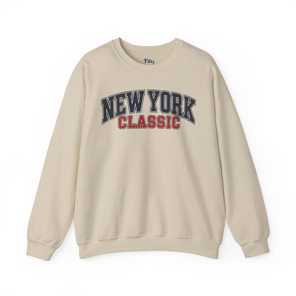 New York Classic Unisex Crewneck Sweatshirt State Name Graphic