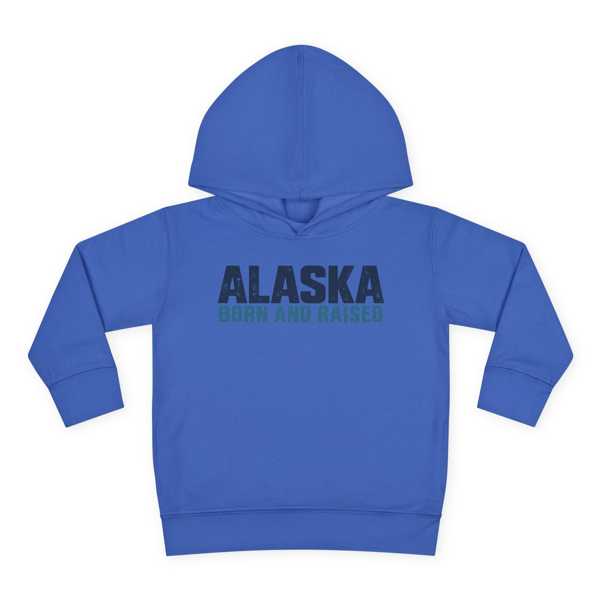 Alaska Born and Raised Modern Streetwear Unisex Toddler Pullover Fleece Hoodie