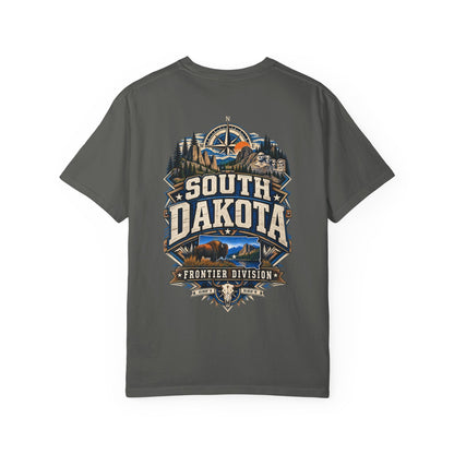 South Dakota Frontier Division Unisex Comfort Color 1717 Streetwear Graphic Tee