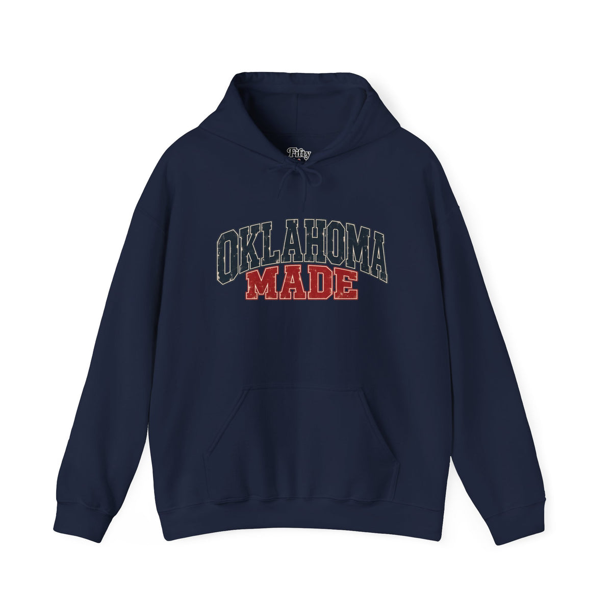 Oklahoma Made Unisex Hoodie State Name Graphic