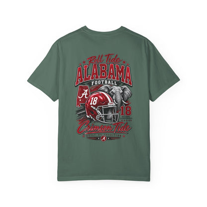 Alabama Football Culture Unisex Comfort Color 1717 Streetwear Graphic Tee