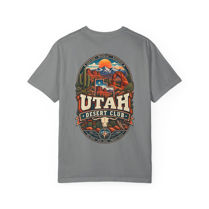 Utah Desert Club Unisex Comfort Color 1717 Streetwear Graphic Tee