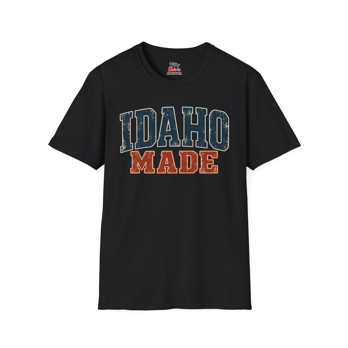 Idaho Made Unisex Softstyle T Shirt State Name Graphic Tee