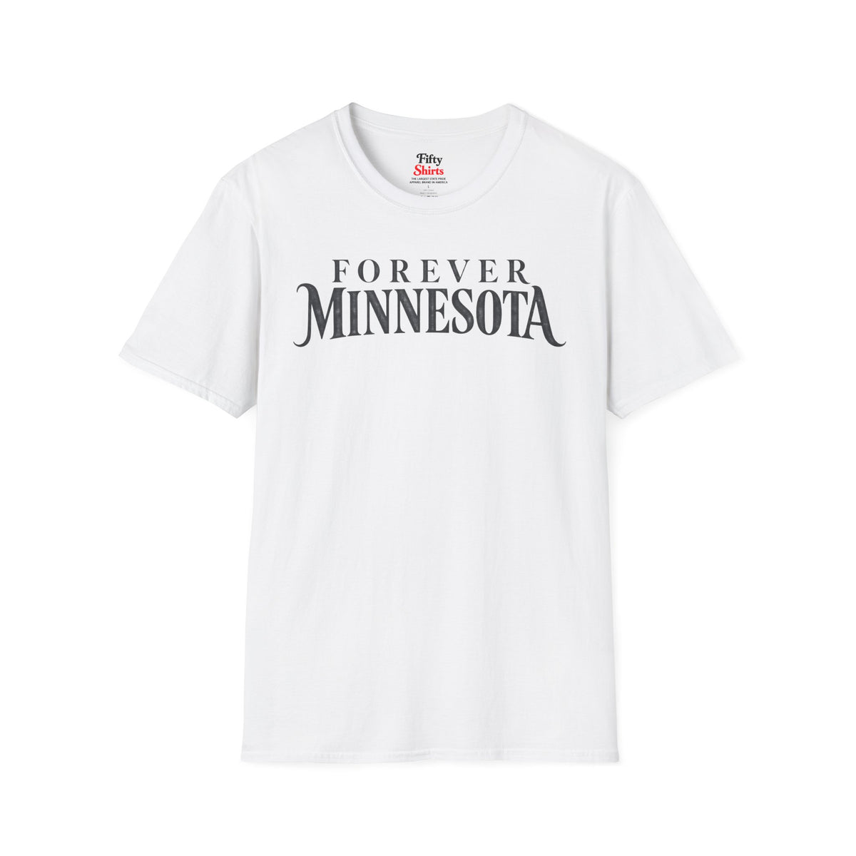 Forever Minnesota Unisex Softstyle T Shirt State Name Graphic Tee