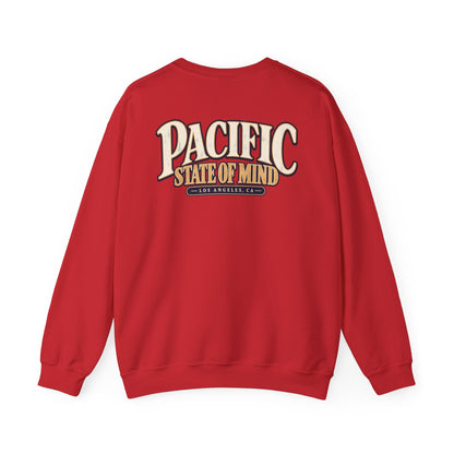 Pacific State Of Mind Los Angeles Unisex Crewneck Sweatshirt Graphic