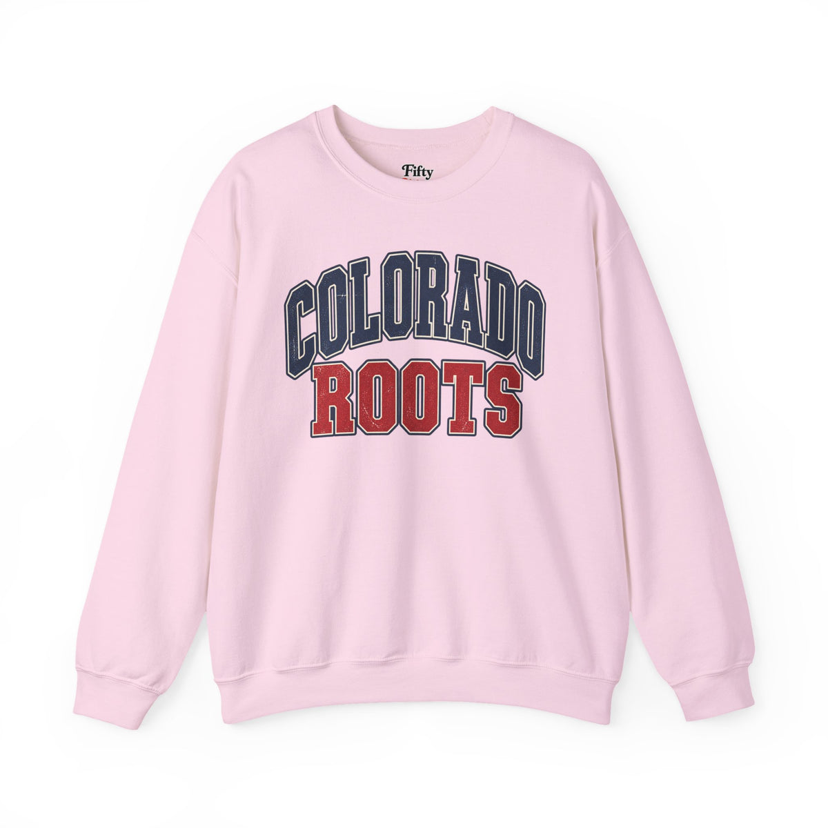 Colorado Roots Unisex Crewneck Sweatshirt State Name Graphic